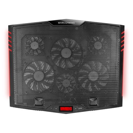 BASE DE REFRIGERACION PARA PORTATILES MARS GAMING CON SOPORTE ADICIONAL DE MOVIL/TABLET PARA PORTATIL HASTA 17" ILUMINACION RGB - Imagen 7 de 7 BASE DE REFRIGERACION PARA PORTATILES MARS GAMING CON SOPORTE ADICIONAL DE MOVIL/TABLET PARA PORTATIL HASTA 17" ILUMINACION RGB - Imagen 7 de 7
