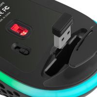 Miniatura 6 de RATON MARS GAMING MMW3 3.200DPI INALAMBRICO NEGRO RGB FLOW