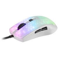 Miniatura 3 de MOUSE MARS GAMING MMR TRANSLUCIDO WHITE OPTICO 12800DPI  ULTRA LIGERO 58g ILUMINACION RGB SWITCHES MECANICOS HUANO PROGRAMABLES