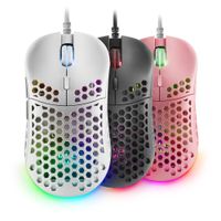 Miniatura 8 de Mars Gaming Raton Gaming ligero RGB blanco
