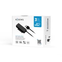 Miniatura 7 de AISENS Adaptador ASE-35C02B SATA a USB-C USB 3.0/USB3.1 GEN1 para Discos Duros 2.5?” y 3.5?” con A