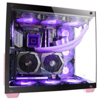 Miniatura 6 de CAJA TORRE E-ATX MARS GAMING MCV4 PINK XXL PREMIUM CUSTOM DOBLE VENTANA DE CRISTAL TEMPLADO CONTINUO SIN FUENTE DE ALIMENTACION