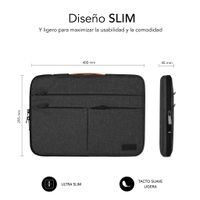 Miniatura 7 de MALETIN PORTATIL SUBBLIM 15.6´´ GRIS