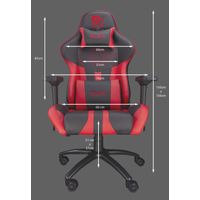 Miniatura 12 de SILLA GAMING TALIUS VIPER - NEGRA/ROJA
