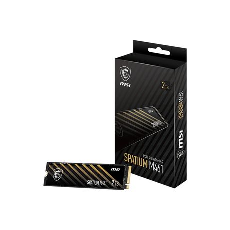 Disco duro MSI Spatium M461 2TB NVMe PCIe 4.0 M.2 - Imagen 2 de 6 Disco duro MSI Spatium M461 2TB NVMe PCIe 4.0 M.2 - Imagen 2 de 6