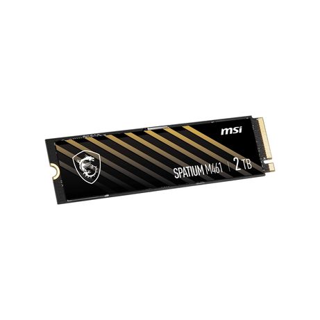 Disco duro MSI Spatium M461 2TB NVMe PCIe 4.0 M.2 - Imagen 6 de 6 Disco duro MSI Spatium M461 2TB NVMe PCIe 4.0 M.2 - Imagen 6 de 6
