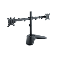 Miniatura 1 de SOPORTE MESA MONITOR/TV TOOQ DB1702TN-B 17´´/32´´ MAX.9KG NEGRO 2 BRAZOS