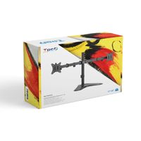 Miniatura 10 de SOPORTE MESA MONITOR/TV TOOQ DB1702TN-B 17´´/32´´ MAX.9KG NEGRO 2 BRAZOS