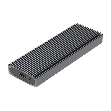 AISENS - CAJA EXTERNA M.2 (NGFF) ASM2-023GR NVMe A USB3.2 GEN2, GRIS - Imagen 2 de 6 AISENS - CAJA EXTERNA M.2 (NGFF) ASM2-023GR NVMe A USB3.2 GEN2, GRIS - Imagen 2 de 6