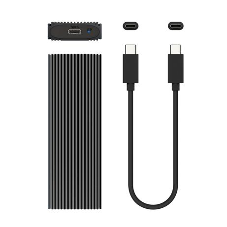 AISENS - CAJA EXTERNA M.2 (NGFF) ASM2-023GR NVMe A USB3.2 GEN2, GRIS - Imagen 5 de 6 AISENS - CAJA EXTERNA M.2 (NGFF) ASM2-023GR NVMe A USB3.2 GEN2, GRIS - Imagen 5 de 6
