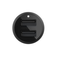 Miniatura 5 de CARGADOR DE COCHE BELKIN CCD001BT1MBK DOBLE USB-A 24W + CABLE USB A LIGHTNING 1M NEGRO