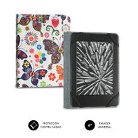 Miniatura 3 de FUNDA LIBRO ELECTRONICO CLEVER EBOOK CASE 6 MARIPOSAS