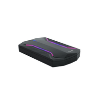 Miniatura 1 de Tooq TQE-2599RGB Caja 2.5 USB 3.1Gen1 LED Colores