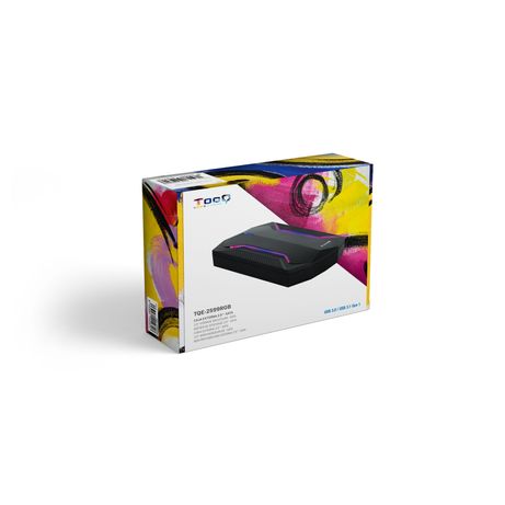 Tooq TQE-2599RGB Caja 2.5 USB 3.1Gen1 LED Colores - Imagen 8 de 8 Tooq TQE-2599RGB Caja 2.5 USB 3.1Gen1 LED Colores - Imagen 8 de 8