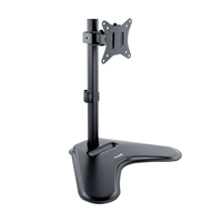 Miniatura 1 de SOPORTE MESA MONITOR/TV TOOQ DB1701TN-B 17´´/32´´ MAX.9KG NEGRO 1 BRAZO