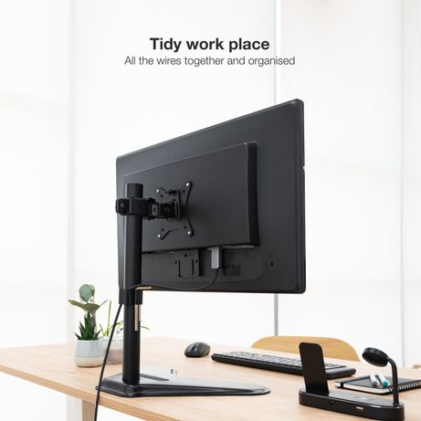 SOPORTE MESA MONITOR/TV TOOQ DB1701TN-B 17´´/32´´ MAX.9KG NEGRO 1 BRAZO - Imagen 8 de 10 SOPORTE MESA MONITOR/TV TOOQ DB1701TN-B 17´´/32´´ MAX.9KG NEGRO 1 BRAZO - Imagen 8 de 10