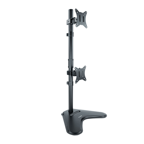 SOPORTE MESA MONITOR/TV TOOQ DB1703TNV-B 17´´/32´´ MAX.9KG NEGRO 2 BRAZOS VERTICALES - Imagen 1 de 8 SOPORTE MESA MONITOR/TV TOOQ DB1703TNV-B 17´´/32´´ MAX.9KG NEGRO 2 BRAZOS VERTICALES - Imagen 1 de 8