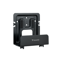 Miniatura 1 de SOPORTES PARED REPRODUCTOR/ROUTER/MINIPC TOOQ TQMPM4776 MAX.5KG NEGRO