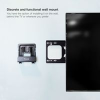 Miniatura 5 de SOPORTES PARED REPRODUCTOR/ROUTER/MINIPC TOOQ TQMPM4776 MAX.5KG NEGRO