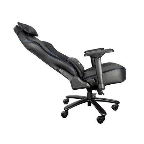 SILLA GAMER TALIUS MAMUT NEGRA/AZUL 4D, FROG, BASE METAL, RUEDAS NYLON, SOPORTA HASTA 170KG - Imagen 5 de 8 SILLA GAMER TALIUS MAMUT NEGRA/AZUL 4D, FROG, BASE METAL, RUEDAS NYLON, SOPORTA HASTA 170KG - Imagen 5 de 8