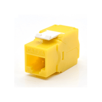 Miniatura 1 de WP Keystone Cat. 6a UTP RJ45/Hembra Amarillo