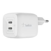 Miniatura 1 de CARGADOR DOMESTICO BELKIN WCH011VFWH DOBLE USB-C GAN BOOST CHARGE PRO 45w (25w+20w)