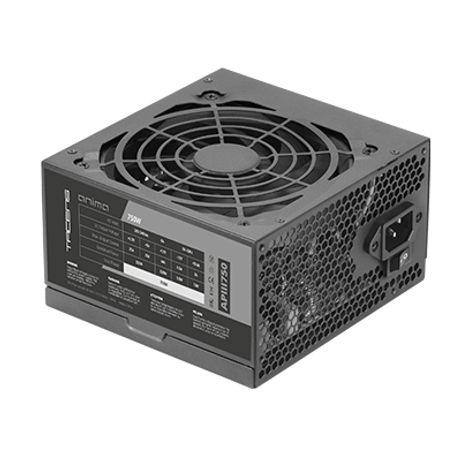 Fuente Alimentación 750W TACENS APIII750, Fuente Alimentación PC ATX 750W, Tecnología SMD y DC-DC, 85% Eficiencia 12V, Ventilador Ultra-silencioso 12 - Imagen 3 de 6 Fuente Alimentación 750W TACENS APIII750, Fuente Alimentación PC ATX 750W, Tecnología SMD y DC-DC, 85% Eficiencia 12V, Ventilador Ultra-silencioso 12 - Imagen 3 de 6