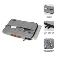 Miniatura 4 de AIR PADDING 360 SLEEVE 13,3-14" LIGHT GREY