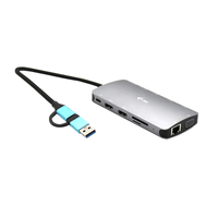 Miniatura 1 de I-TEC USB 3.0 3X LCD NANO DOCK USB 3.0 USB-C/TB3 LAN PD 10 0W