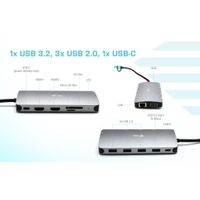 Miniatura 8 de I-TEC USB 3.0 3X LCD NANO DOCK USB 3.0 USB-C/TB3 LAN PD 10 0W