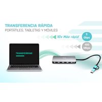 Miniatura 10 de I-TEC USB 3.0 3X LCD NANO DOCK USB 3.0 USB-C/TB3 LAN PD 10 0W