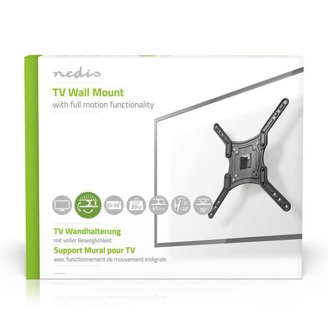 SOPORTE NEDIS TVWM1330BK 23-55 PARED - Imagen 6 de 10 SOPORTE NEDIS TVWM1330BK 23-55 PARED - Imagen 6 de 10