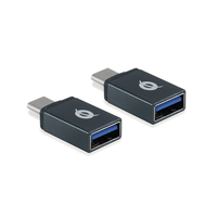 Miniatura 1 de ADAPTADOR USB-C 3.1 MACHO A  USB 3.0 TIPO A HEMBRA OTG 5GB/S PACK 2 UDS