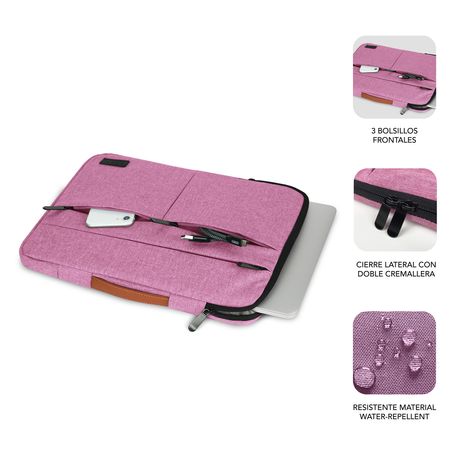 AIR PADDING 360 SLEEVE 15,6" PINK - Imagen 4 de 8 AIR PADDING 360 SLEEVE 15,6" PINK - Imagen 4 de 8