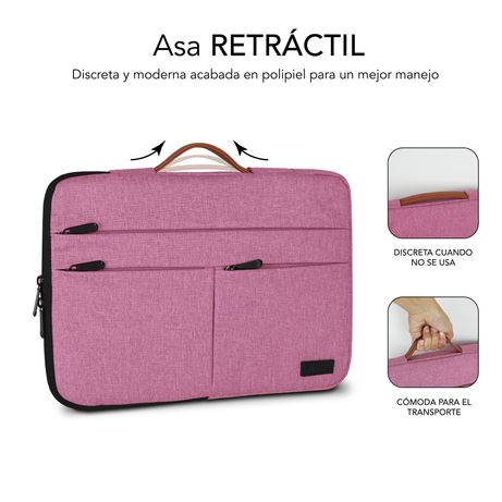 AIR PADDING 360 SLEEVE 15,6" PINK - Imagen 6 de 8 AIR PADDING 360 SLEEVE 15,6" PINK - Imagen 6 de 8
