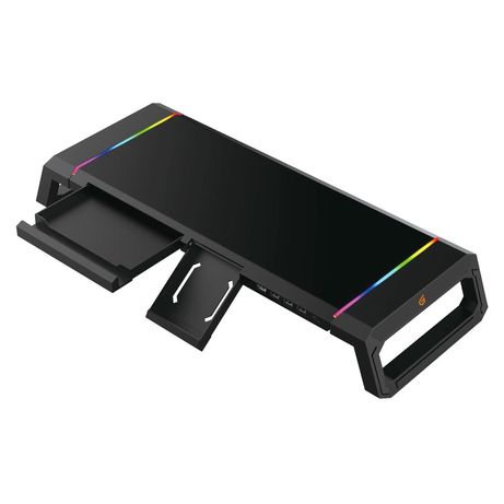 SOPORTE SOBREMESA GAMING CONCEPTRONIC PARA MONITOR ERGONOMICO HUB USB 2.0 LUZ RGB - Imagen 3 de 4 SOPORTE SOBREMESA GAMING CONCEPTRONIC PARA MONITOR ERGONOMICO HUB USB 2.0 LUZ RGB - Imagen 3 de 4