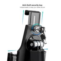 Miniatura 5 de Tooq Soporte Sobremesa Profesional Tablet Antirrob