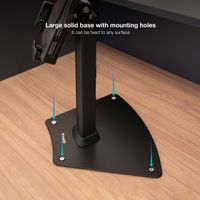 Miniatura 9 de Tooq Soporte Sobremesa Profesional Tablet Antirrob