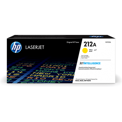 TONER HP W2122A Nº212A AMARILLO 4500PAG - Imagen 1 de 1 TONER HP W2122A Nº212A AMARILLO 4500PAG - Imagen 1 de 1