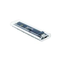 Miniatura 2 de CAJA SSD TOOQ M.2 TQE-2200 USB3.1 GEN NGFF/NVME TRANSPARENTE RGB USB-C