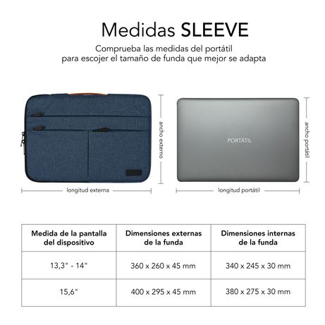 AIR PADDING 360 SLEEVE 13,3-14" BLUE - Imagen 8 de 8 AIR PADDING 360 SLEEVE 13,3-14" BLUE - Imagen 8 de 8