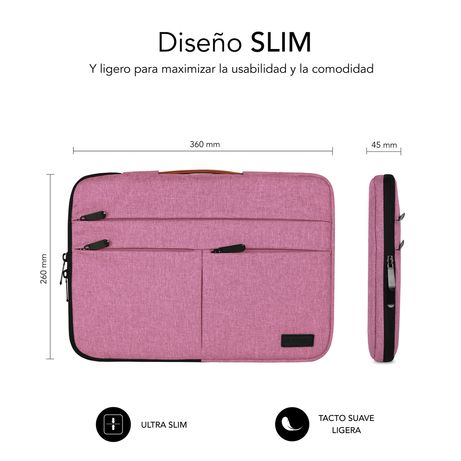 AIR PADDING 360 SLEEVE 13,3-14" PINK - Imagen 3 de 8 AIR PADDING 360 SLEEVE 13,3-14" PINK - Imagen 3 de 8