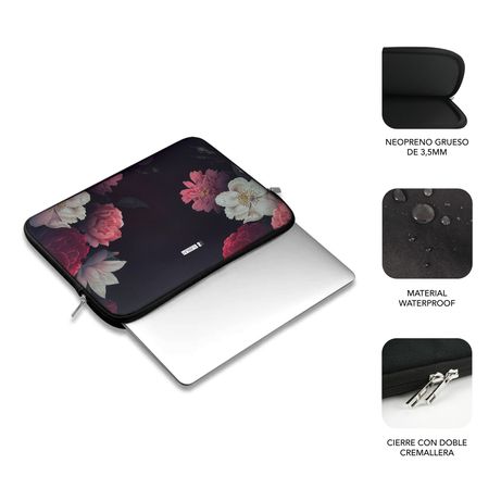 TRENDY SLEEVE NEO FLOWERS 15,6" - Imagen 4 de 6 TRENDY SLEEVE NEO FLOWERS 15,6" - Imagen 4 de 6