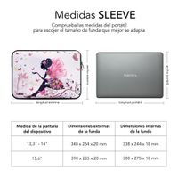Miniatura 6 de TRENDY SLEEVE NEO HADA 15,6"