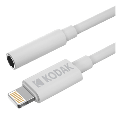 KODAK CABLE AUX (Mini Jack) to Lightning - Imagen 1 de 3 KODAK CABLE AUX (Mini Jack) to Lightning - Imagen 1 de 3