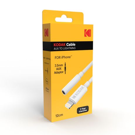 KODAK CABLE AUX (Mini Jack) to Lightning - Imagen 3 de 3 KODAK CABLE AUX (Mini Jack) to Lightning - Imagen 3 de 3