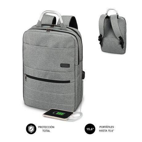 MOCHILLA PORTATIL 15,6´´ SUBBLIM GREY - Imagen 2 de 6 MOCHILLA PORTATIL 15,6´´ SUBBLIM GREY - Imagen 2 de 6