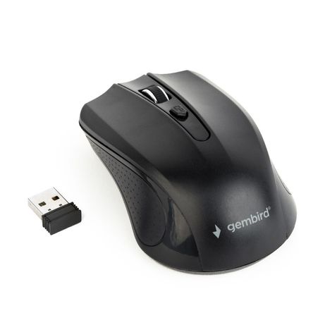 RATON OPTICO INALAMBRICO GEMBIRD NEGRO - Imagen 2 de 4 RATON OPTICO INALAMBRICO GEMBIRD NEGRO - Imagen 2 de 4