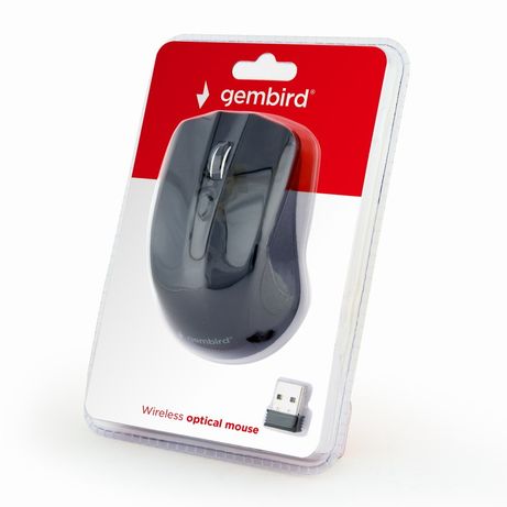 RATON OPTICO INALAMBRICO GEMBIRD NEGRO - Imagen 4 de 4 RATON OPTICO INALAMBRICO GEMBIRD NEGRO - Imagen 4 de 4