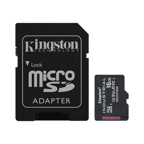16GB MICROSDHC INDUSTRIAL C10 A1 PSLC CARD + SD ADAPT ER - Imagen 1 de 4 16GB MICROSDHC INDUSTRIAL C10 A1 PSLC CARD + SD ADAPT ER - Imagen 1 de 4